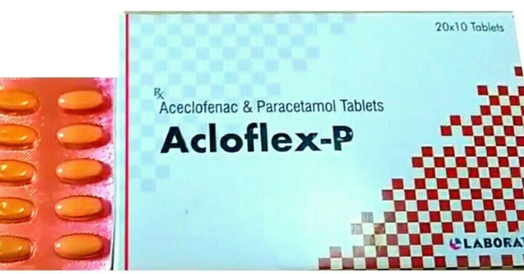 Acloflex P Tablet Uses in Hindi